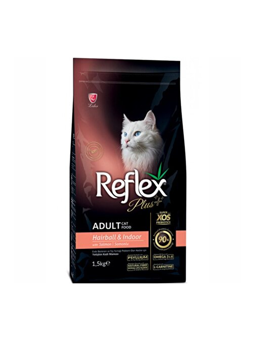 Reflex Plus Haırball Kediler Için Somonlu Yetişkin Kedi Maması 1.5 Kg