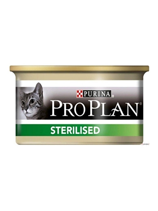 Proplan Sterilised Somon Kısır Kedi Konservesi 85 gr X 12 Adet Yaş Mama