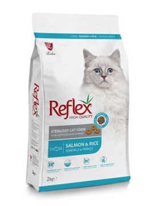Sterilised Salmon Somonlu Pirinçli Kısırlaştırılmış Kedi Maması 2 Kg X 3 Paket