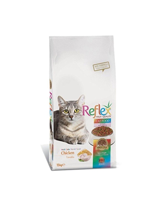 Reflex Multi Color Tavuklu Yetişkin Kedi Maması 15kg