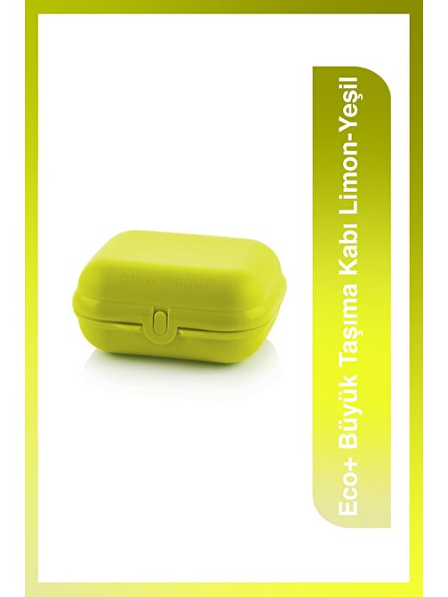 Tupperware Eco+ Büyük Taşıma Kabı Limon-Yeşil