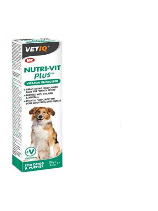 Vetiq Nutri-Vit Plus Köpek Vitamini Macun 100 gr