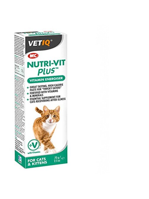 Vetiq Nutri-Vit Plus Kedi Vitamini 70 gr