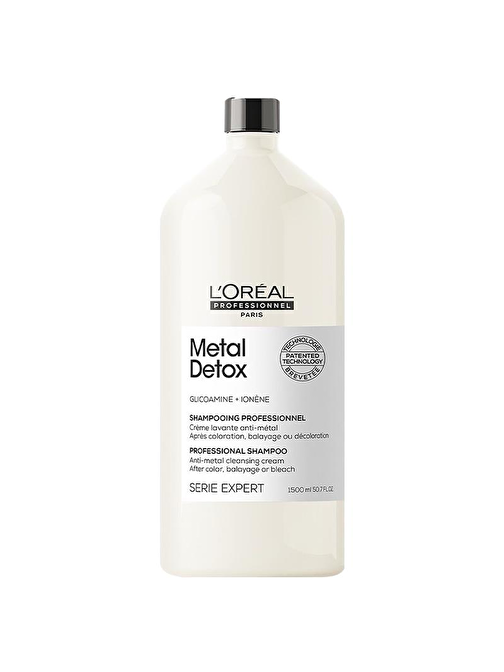 Loreal Professionnel Serie Expert Metal Detox Renkli - Açıcı İle İşlem Görmüş Saçlar İçin Metal Karşıtı Şampuan 1500 ml