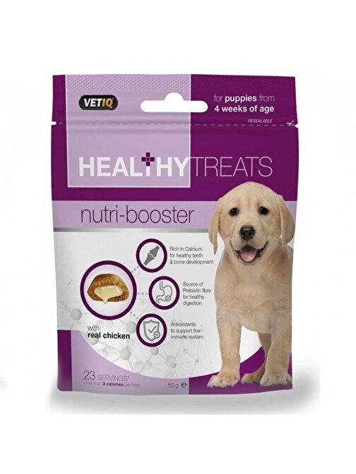 Vetiq Healthy Treats Nutri-Booster Yavru Köpek Ödül Maması 50 gr