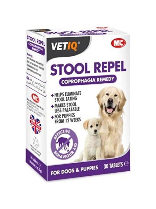 Vetiq Stool Repel Coprophagia Aid 30 Tablet