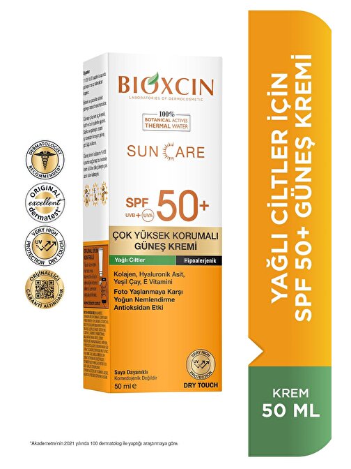 Bioxcin Sun Care Çok Yüksek Korumalı Yağlı Ciltler