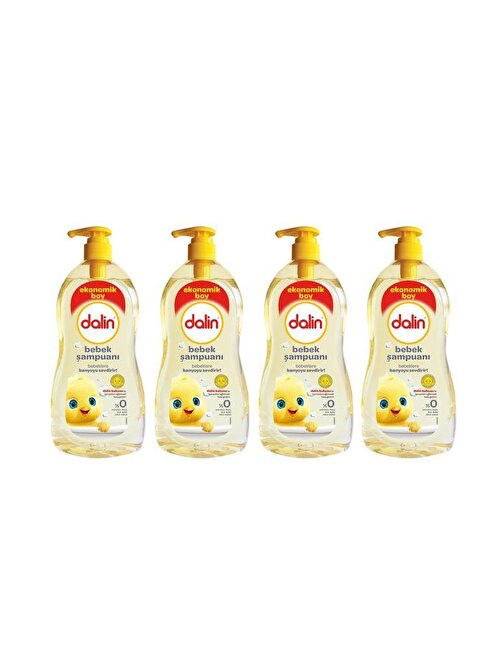 Dalin Günlük Kullanım Bebek Şampuanı 4x200 ml + 700 ml