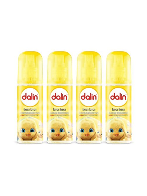 Dalin Bebek Kolonyası Bıcı Bıcı Kokusu 150 Ml X 4 Adet