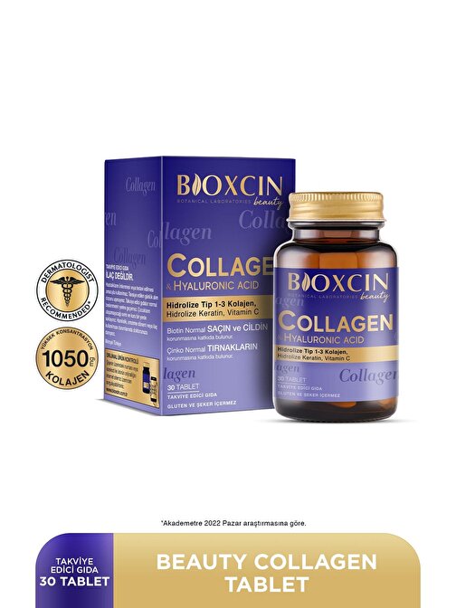 Bioxcin Beauty Collagen 30 Tablet - Tip1 Tip 3 Hid