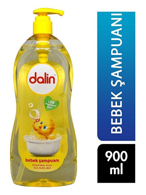 Dalin Günlük Kullanım Pompalı Bebek Şampuanı 900 ml