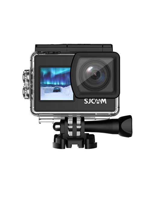 Sjcam SJ4000 Dual Screen 4K 30 Fps Wi-Fi Aksiyon Kamerası Siyah