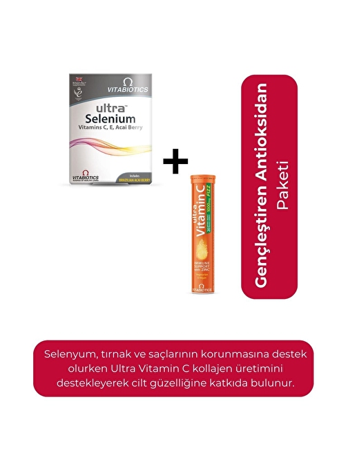 Vitabiotics Ultra Selenium + Ultra C