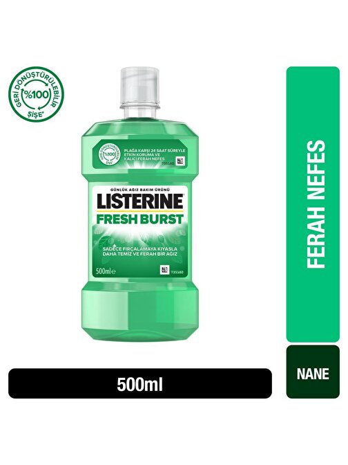 Listerine Fresh Burst Ağız Bakım Suyu 500 ml