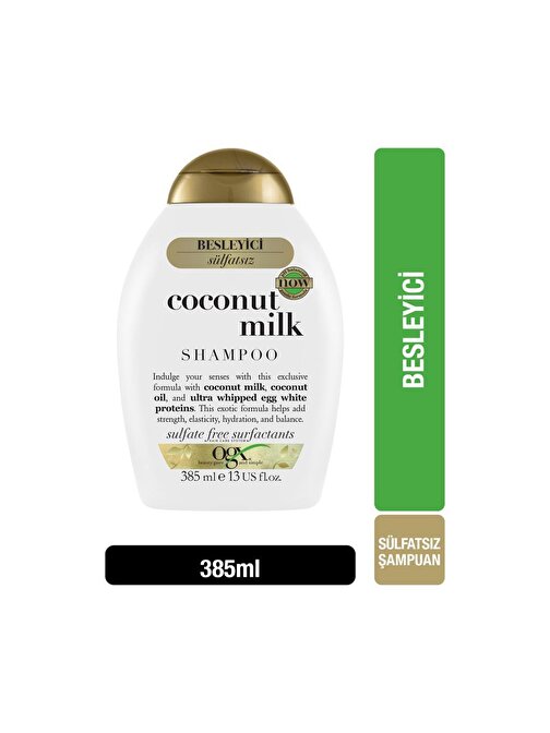 Ogx Besleyici Coconut Milk Sülfatsız Şampuan 385 ml