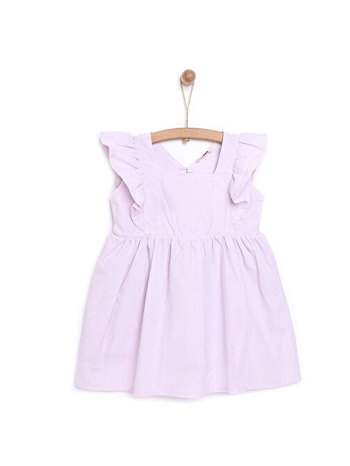 Luess Summer Girl Elbise Kız Bebek 1.5 Yaş Leylak