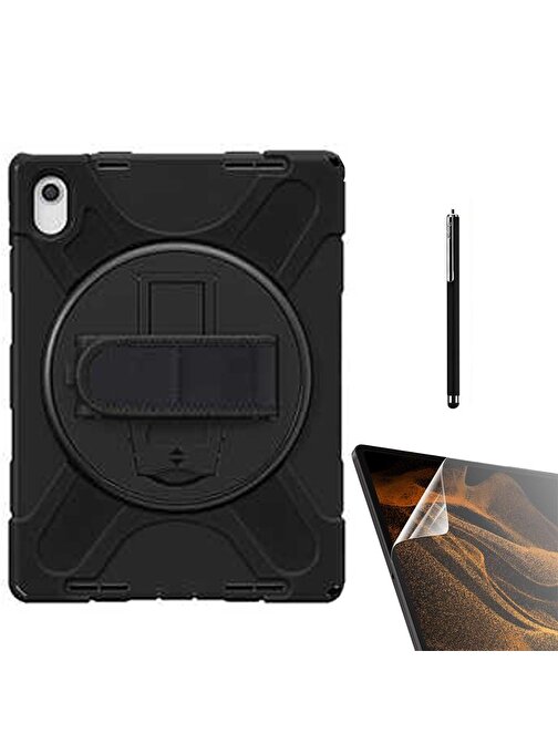 Gpack Df22 Nano Kalem Apple iPad 10.9 2022 10.Nesil Uyumlu 10.9 inç Tablet Kılıfı Siyah