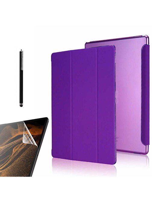Gpack Sm2 Nano Kalem Samsung Galaxy Tab S6 Lite P610 Uyumlu 10.4 inç Tablet Kılıfı Mor