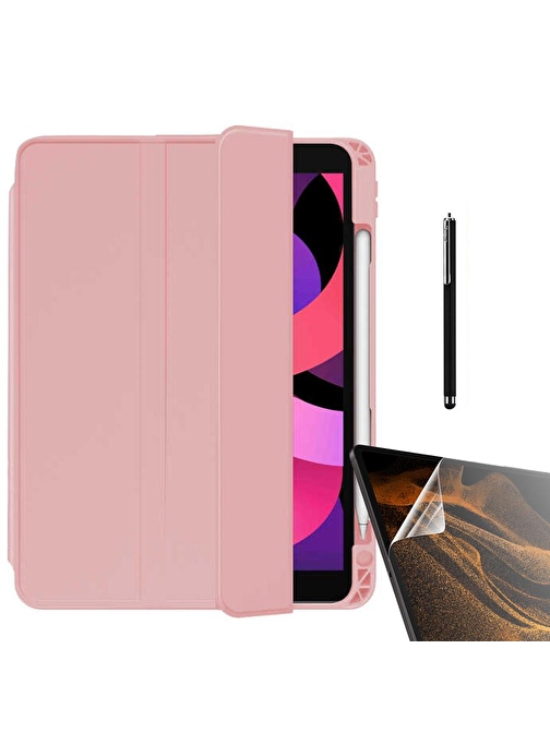 Gpack Nt22 Nano Kalem Apple iPad Pro 7.Nesil Uyumlu 10.5 inç Tablet Kılıfı Krem