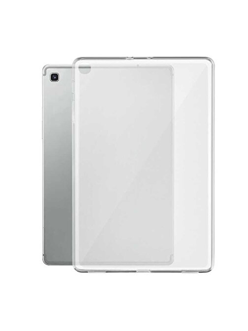 Gpack Arkası Buzlu Koruma S1 Samsung Galaxy Tab A7 Lite T220 Uyumlu 8.7 inç Tablet Kılıfı Şeffaf