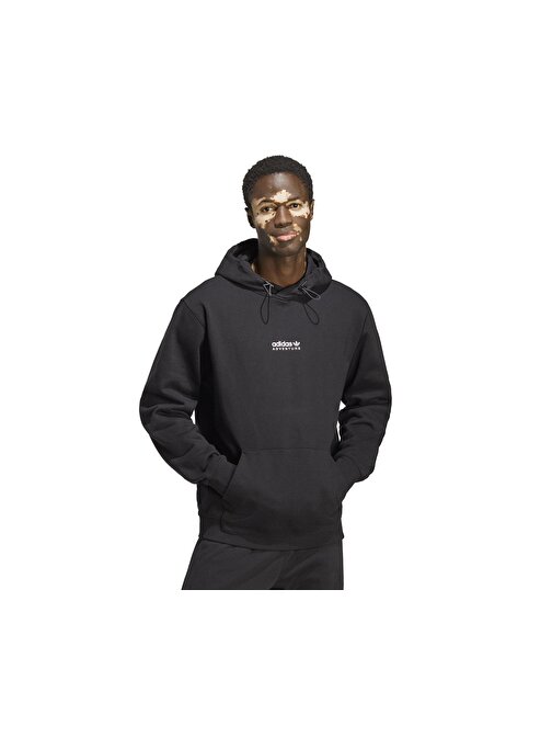 Adidas Adv Hoody Erkek Günlük Sweatshirts Ic2358 Siyah 2XL