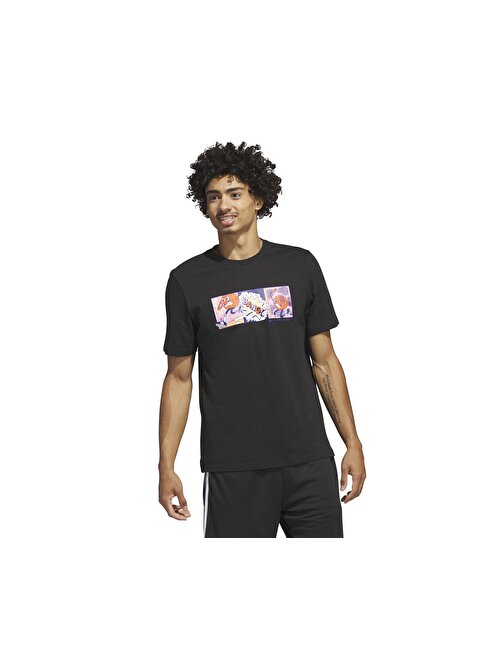 Adidas Ic1867 Lil Stripe Scr Erkek Basketbol Tişörtü Siyah