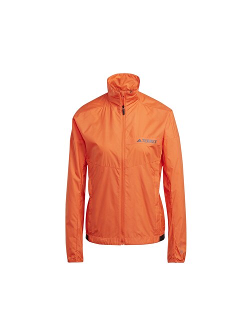 Adidas W Mt Wind Jacke Kadın Outdoor Rüzgarlık Hz4237 Turuncu XL