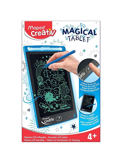Maped Magical Tablet 8.5 inç Dijital Kalemli Çizim Lcd Çocuk Yazı Tahtası