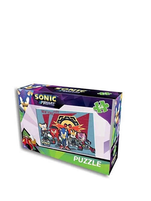Laço Kids Sonic 54 Parça Puzzle So7894 Sonic Prime Çizgi Film Puzzle