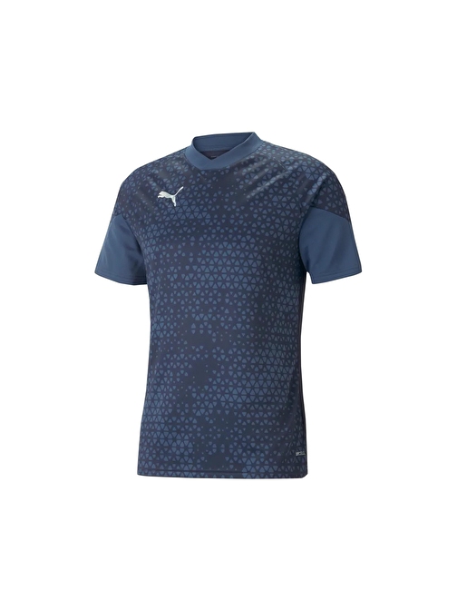 Puma Teamcup Training Jersey Erkek Futbol Tişörtü 65798406 Lacivert S