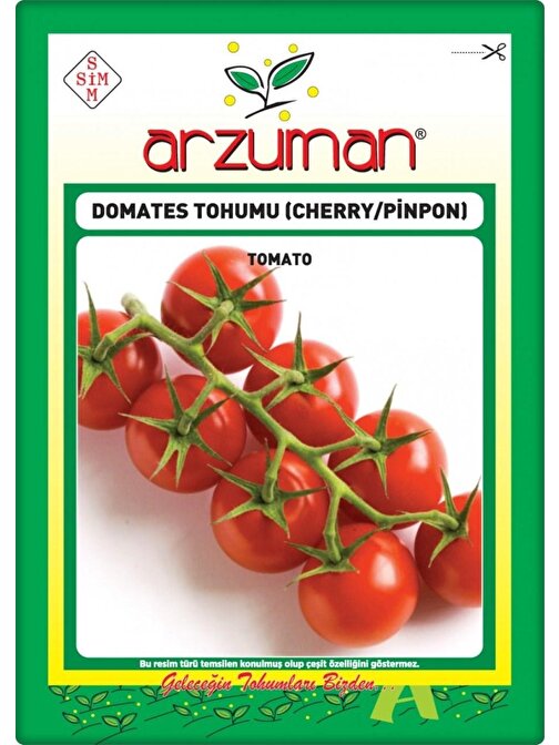 Arzuman Cherry Domates Tohumu Pinpon 250 Adet