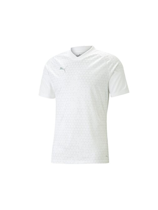 Puma Teamcup Training Jersey Erkek Futbol Tişörtü 65798404 Beyaz 2Xl