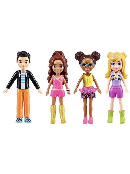 Polly Pocket HKW10 Sparkle Cove Macera Moda Çizgi Film Karakter Figürü