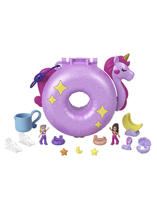 Polly Pocket Polly Pocket Unicorn Floatie Oyun Seti HKV34