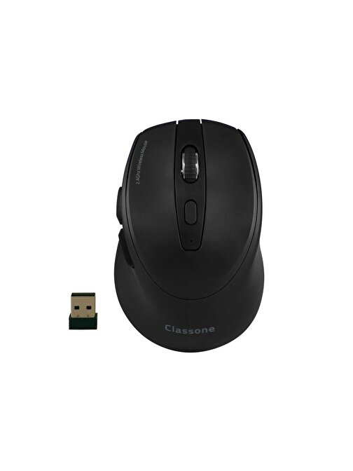 Classone T300 1600 DPI Kablosuz 3D Siyah Optik Mouse