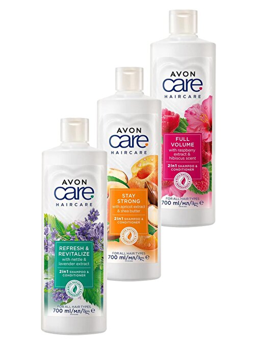 Avon Haircare Üçlü Şampuan - Saç Kremi 3'lü