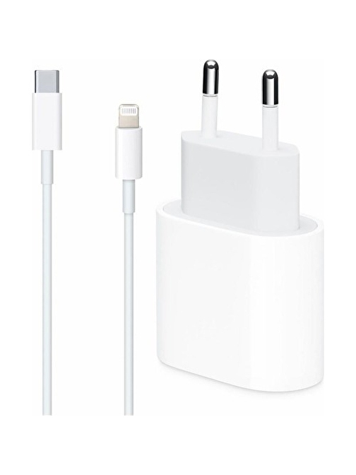 Pell Apple iPhone 12 - 12 Pro - 13 - 13 Pro - 14 - 14 Pro Max Uyumlu 20W USB Şarj Aleti