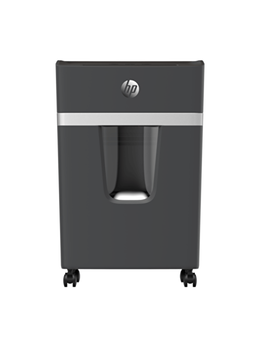 HP Pro Shredder 15CC Çapraz - Parçacık Kesim Kağıt Kırpma Makinesi - Evrak İmha Makinesi 4 x 35 mm 20 lt Siyah