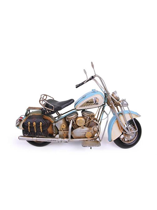 HİLALSHOP Dekoratif Metal Motosiklet Biblo Dekoratif Hediyelik Model 57