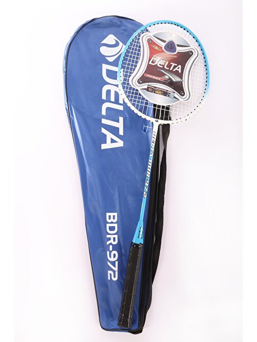 Delta Tek Parça Halinde Üretim Dura-Strong Badminton Raketi Ve Deluxe Badminton Çantası Seti