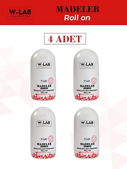 W-Lab Madeleb Roll On 4 Lü Set