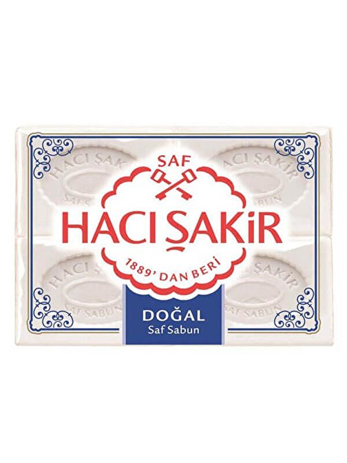 Hacı Şakir Doğal Banyo Sabunu 4 X 150 gr