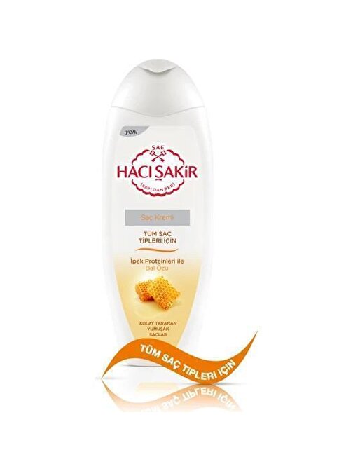 Hacı Şakir Saç Kremi Bal Özlü 500 ml