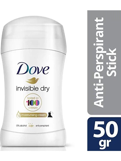 Dove Invısıble Dry Fresh Alüminyumsuz Pudrasız Stick Deodorant 40 Ml