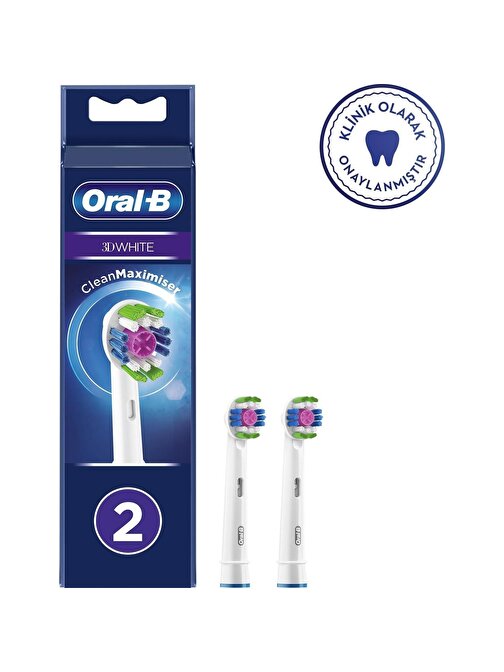 Oral-B 3D White Yedek Başlık 2'li