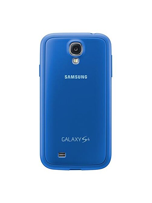 Samsung Samsung i9500 Galaxy S4 Orjinal Protective Cover - Mavi EF-PI950BCEGWW