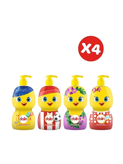 Dalin Günlük Kullanım Bebek Şampuanı 4x500 ml