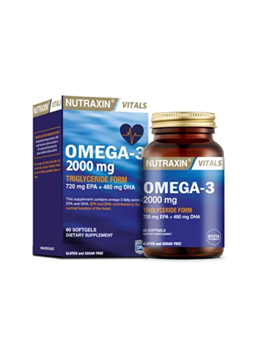Nutraxin Omega3 2000Mg 60 Tablet