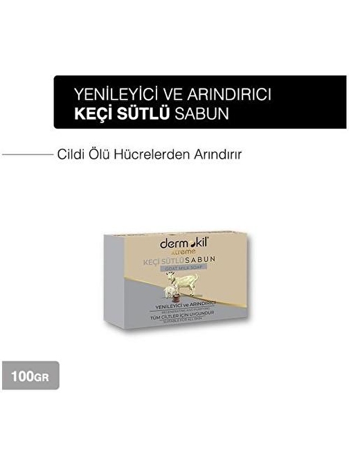 Dermokil Keçi Sütü Özlü Katı Sabun 100 gr