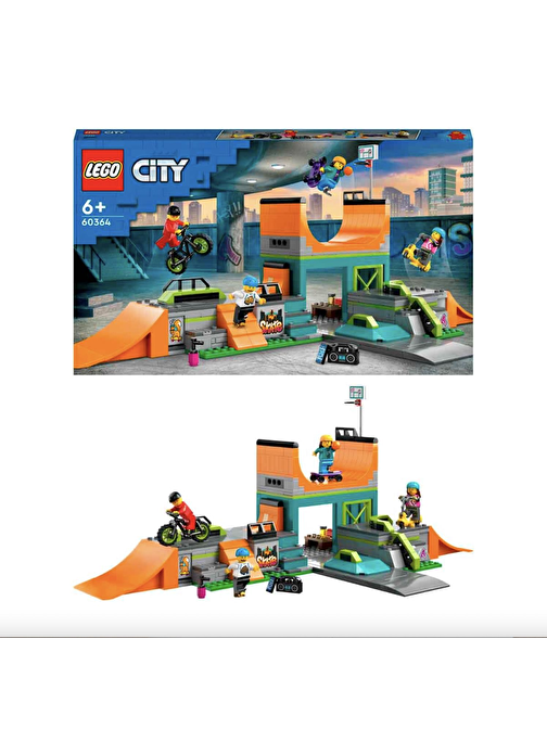 Lego City Sokak Kaykay Parkı 400 Parça 60364